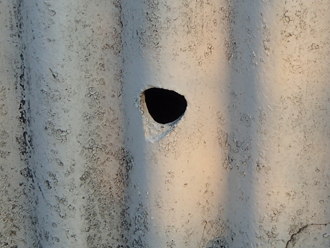 千葉県君津市　屋根カバー工法　外壁塗装　外壁点検　外壁の穴