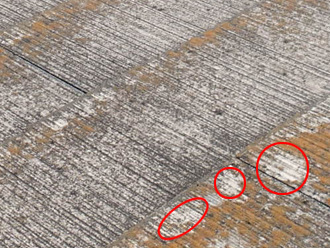千葉県君津市　外壁塗装　屋根塗装　屋根点検　屋根の色褪せ　塗膜の劣化