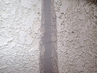千葉県富津市　外壁塗装　屋根カバー工法　下地の処理　目地補修完了