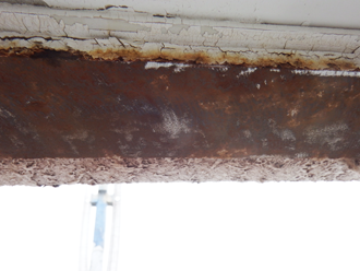 千葉県富津市　外壁塗装　屋根カバー工法　下地の処理　ケレン終了