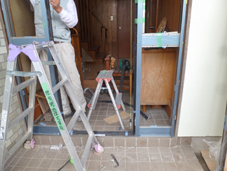 千葉県木更津市　外壁塗装　玄関ドア交換