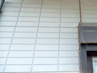 千葉県　松戸市　屋根塗装　外壁塗装　棟板金の交換　点検　外壁のチョーキング