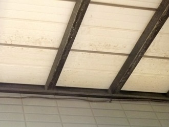 千葉県　松戸市　屋根塗装　外壁塗装　棟板金の交換　点検　変色