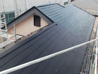 千葉県浦安市　屋根塗装　完工