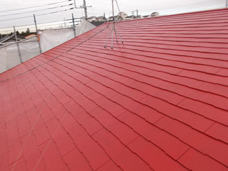 千葉県浦安市　外壁塗装　屋根塗装　屋根塗装完了