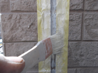 千葉県習志野市　外壁塗装　屋根塗装　目地補修　プライマー塗布