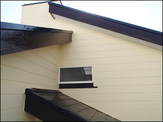 船橋市　棟板金交換工事　屋根塗装工事　外壁塗装工事　完工確認