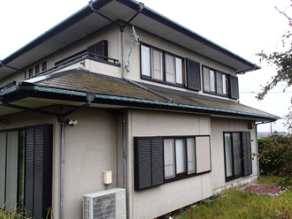 千葉県　館山市　屋根カバー工法　外壁塗装　外壁点検