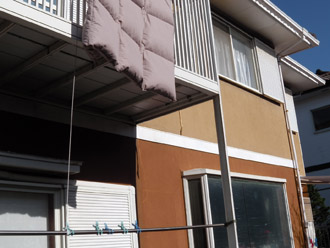 神奈川県三浦市　外壁塗装　屋根塗装　点検の様子