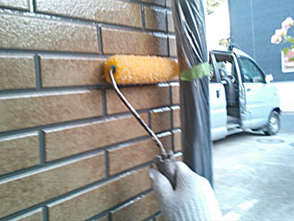 神奈川県横浜市戸塚区　外壁塗装　UVプロテクトクリヤー