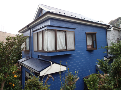 神奈川県戸塚区　屋根塗装　外壁塗装 完工後