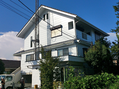 横浜市緑区　外壁塗装　屋根塗装　屋根カバー工法　完工後