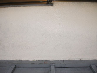 神奈川県横浜市都筑区　高圧洗浄　外壁汚れ洗浄後