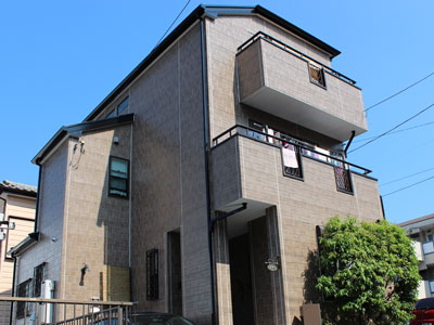 神奈川県横浜市青葉区　屋根塗装　遮熱塗料　外壁塗装　クリヤー塗装　完工