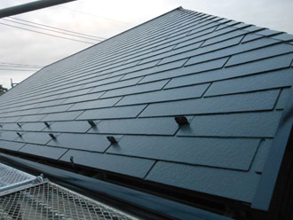 神奈川県横浜市青葉区　屋根塗装　完工
