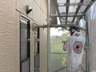 神奈川県横須賀市　高圧洗浄　外壁洗浄