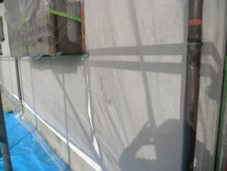 神奈川県相模原市緑区　外壁塗装　下塗り