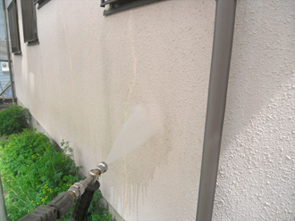 神奈川県相模原市緑区　高圧洗浄　外壁